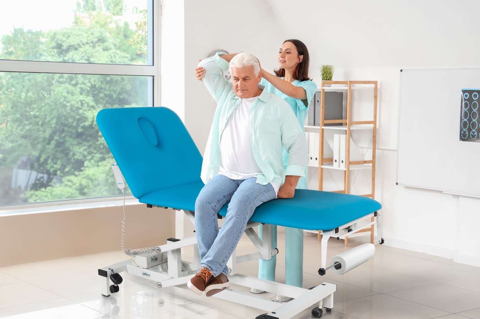 Optium EXAMY 4 Examination Couch, Electrical Height Adjustment, EXAMINATION TABLES, main product view