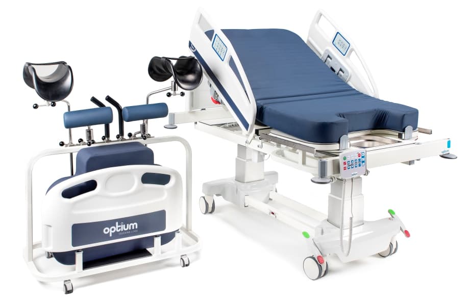 Optium OBSTETRA Electronic Delivery Bed, Columnar Motors, DELIVERY BEDS & GYNECOLOGY TABLES, product view 2