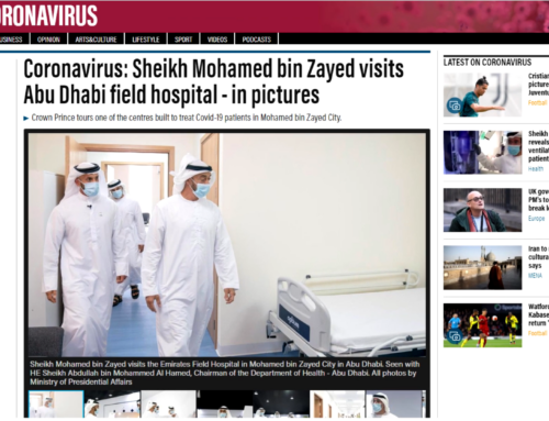 Optium Healthcare Products Shine During Sheikh Mohamed bin Zayed’s Field Hospital Tour