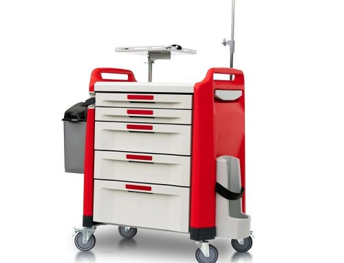 Medical emergency crash cart