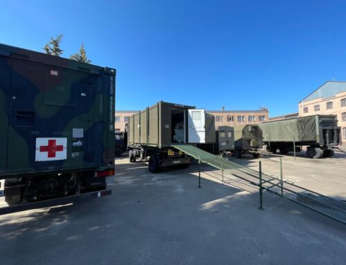 Empowering Healthcare: Optium Healthcare Inc. Delivers Mobile Medical Clinics to Ukraine